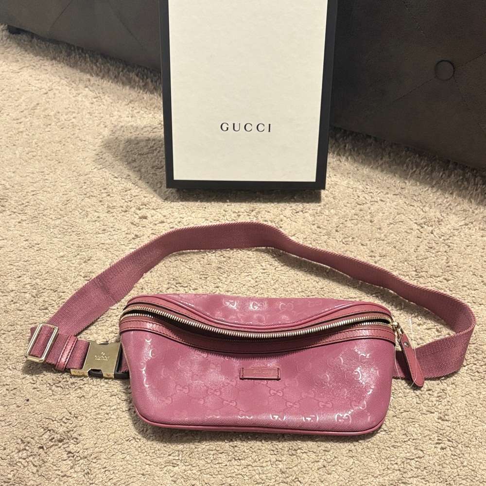 Gucci Crystal Mauve Waistbag
